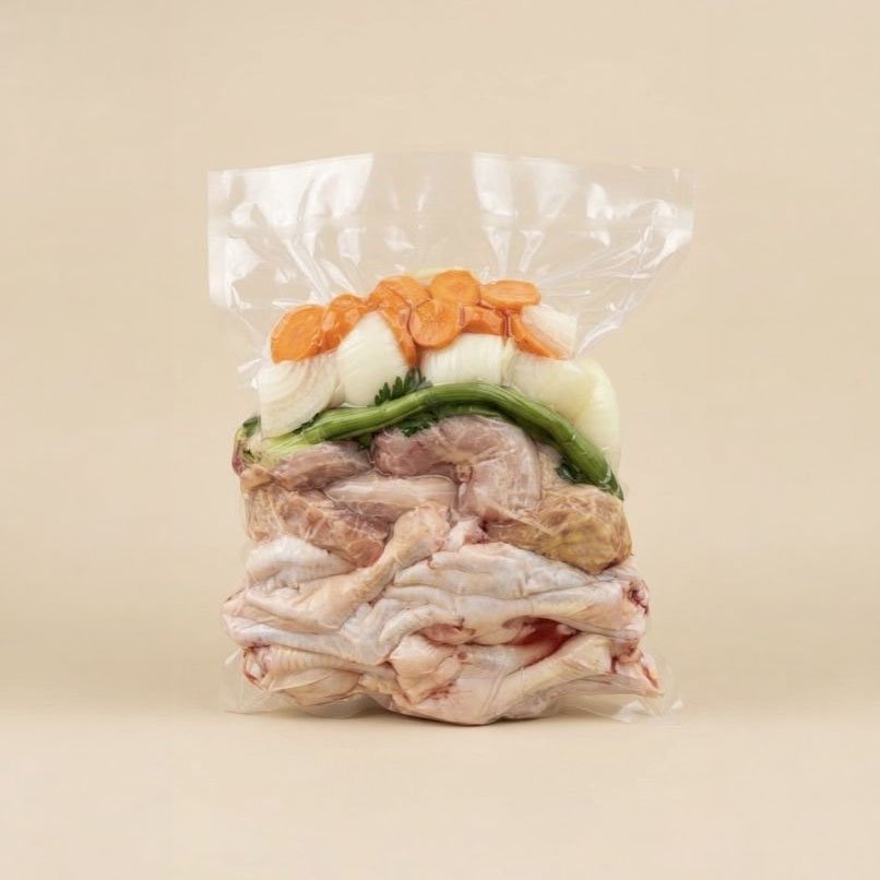 Kit para caldo de pollo de La Granja de Alejo